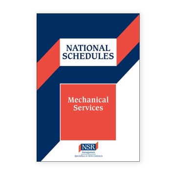 National Schedule of Rates Mechanical Services 2023/2024