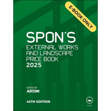 Spon's External Works and Landscape Price Book 2025 (E-BOOK ONLY)