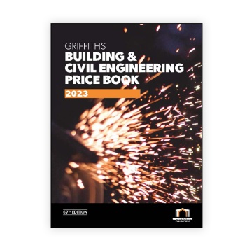 Griffiths Building & Civil Engineering Price Book 2023 (67th Edition) - Book