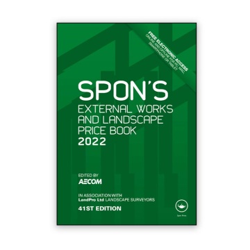 Spon's External Works and Landscape Price Book 2022